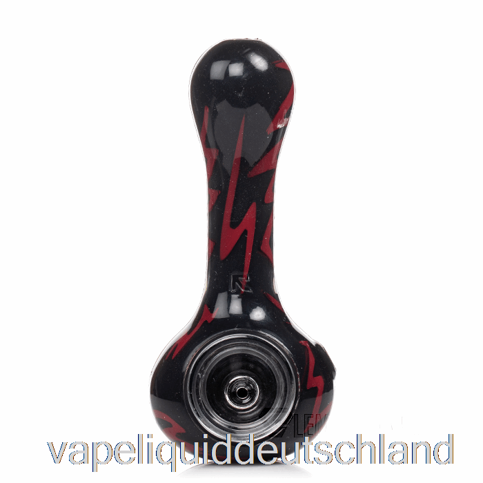 Eyce Oraflex Switchback Silikonlöffel Schwarz / Rot Vape Liquid